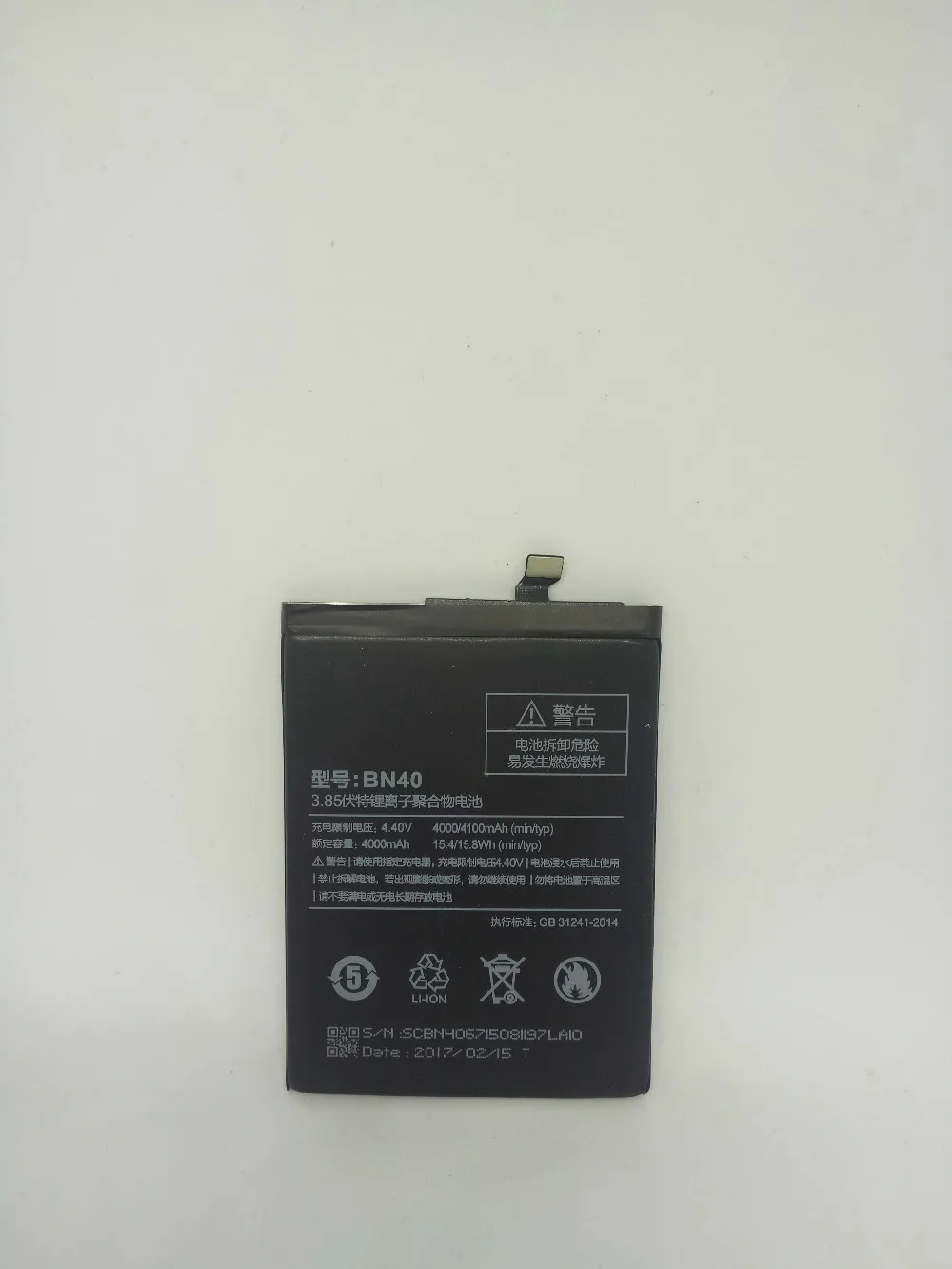 

BN40 Battery For Xiaomi Redmi 4 Pro Prime 3G RAM 32G ROM Edition Redrice 4 Hongmi 4 Bateria