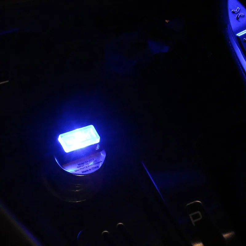 Автомобильные аксессуары для интерьера многофункциональный мини USB светильник