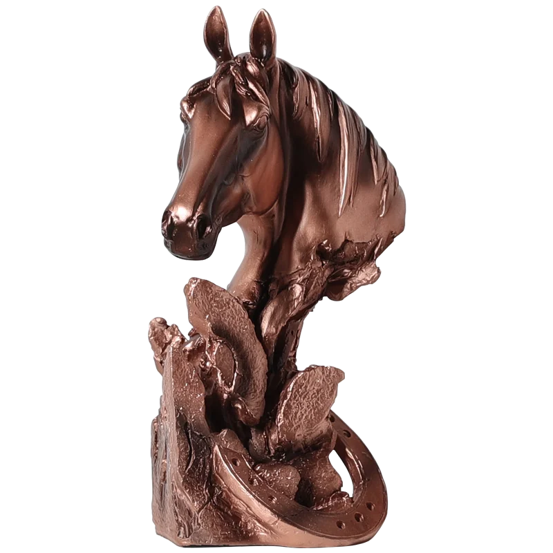 

Neylend Modern Living Room Decoration Horse Resin Sculpture Wine Cabinet Decoration Home Decoration
