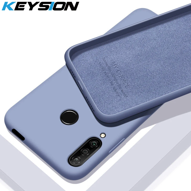 KEYSION жидкий силиконовый чехол для Huawei Honor 9X глобальная ударопрочная мягкая задняя