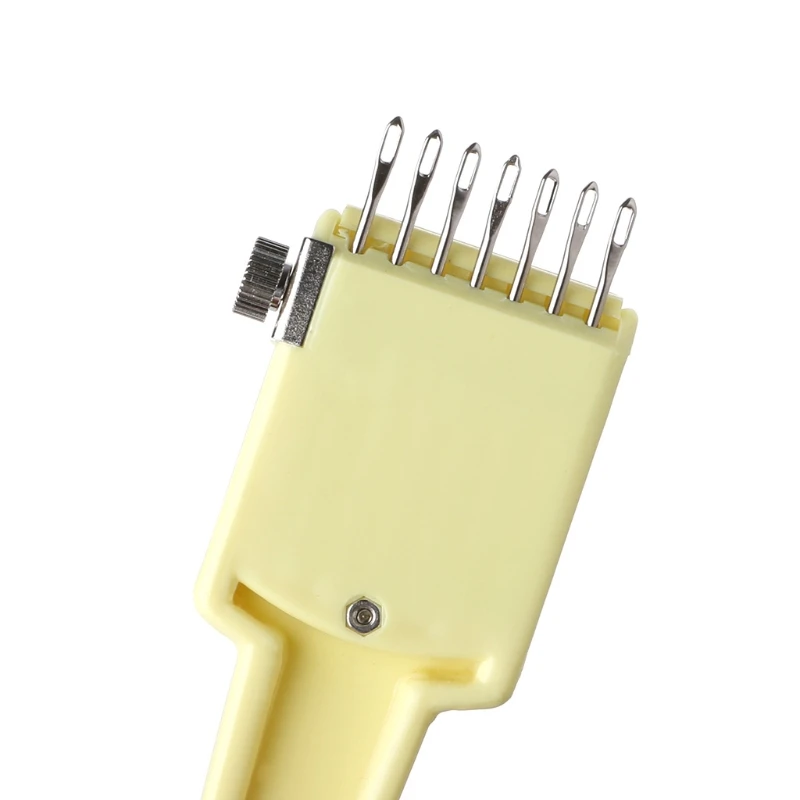 

1x7 Needles Adjustable Transfer Tool For 4.5mm/9mm Knitting Sewing Machine