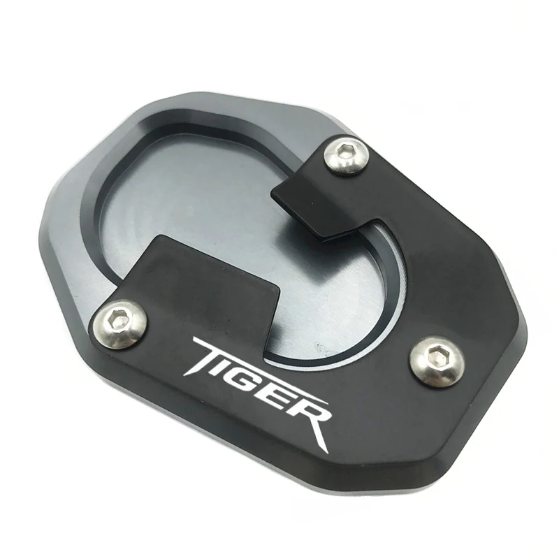

For TRIUMPH Tiger 900 Rally Pro 2020 2021 Motorcycle Accessorie Aluminum Kickstand Sidestand Stand Extension Enlarger Pad