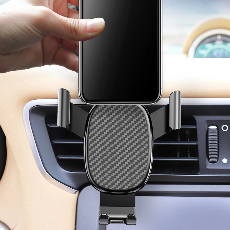Mobile Cell Phone Holder Mount In Car Air Vent Telefoon Houder Auto Suporte Telemovel Para Carro For iphone Xiaomi Huawei Stands