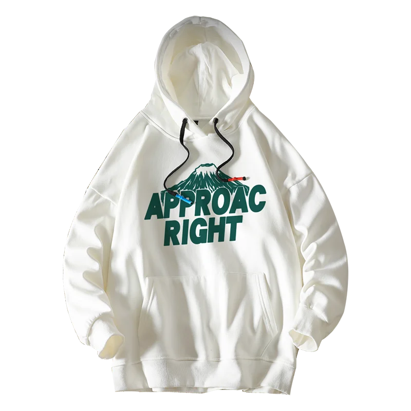 

2021 High Quality Thin Loose Hoodie Japanese Streetwear Hip Hop Sweatshirt Men Clothing Korean Couple Pullover Harajuku Coat