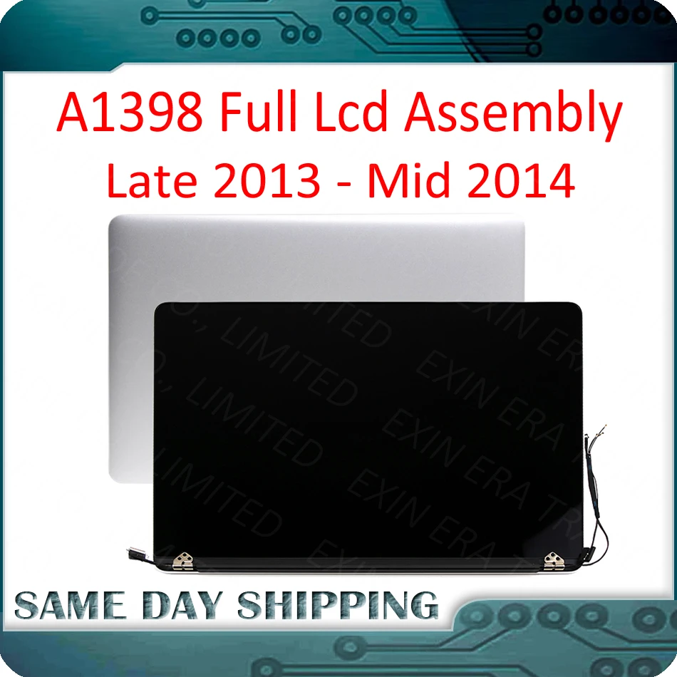 Подлинный 2013 2014 год для MacBook Pro Retina 15 &quotA1398 ЖК экран в сборе полный дисплей с