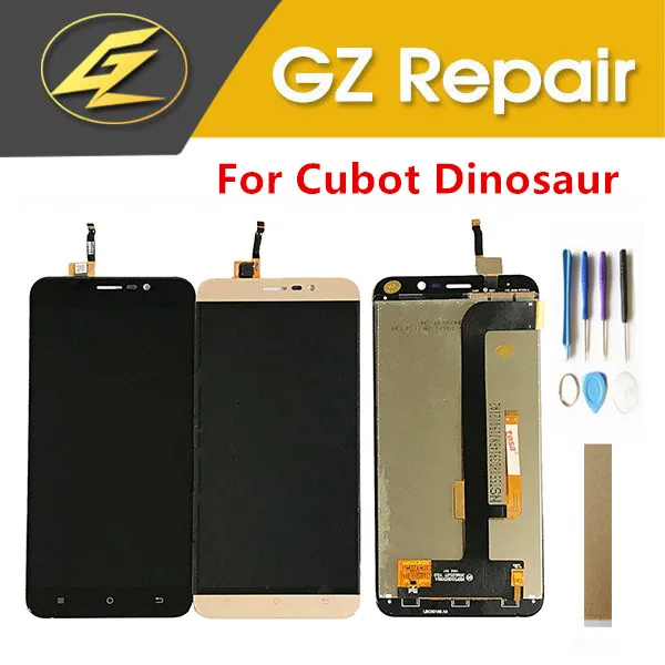 ЖК дисплей с дигитайзером на сенсорном экране для Cubot динозавра 5 дюйма черно