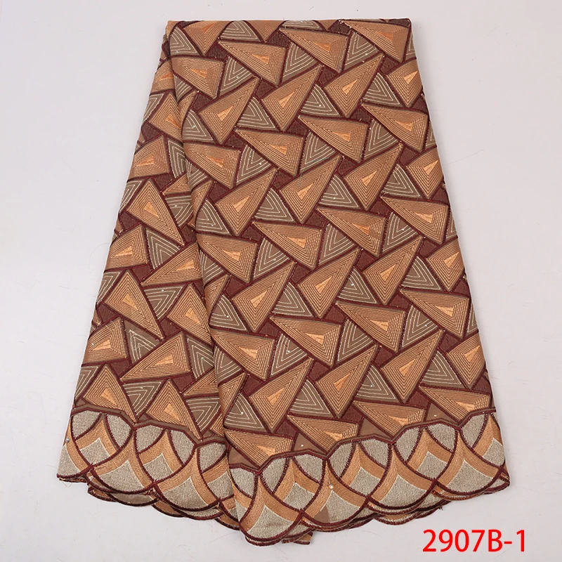 Новый стиль 2019 нигерийская кружевная ткань сухая высокое качество хлопок