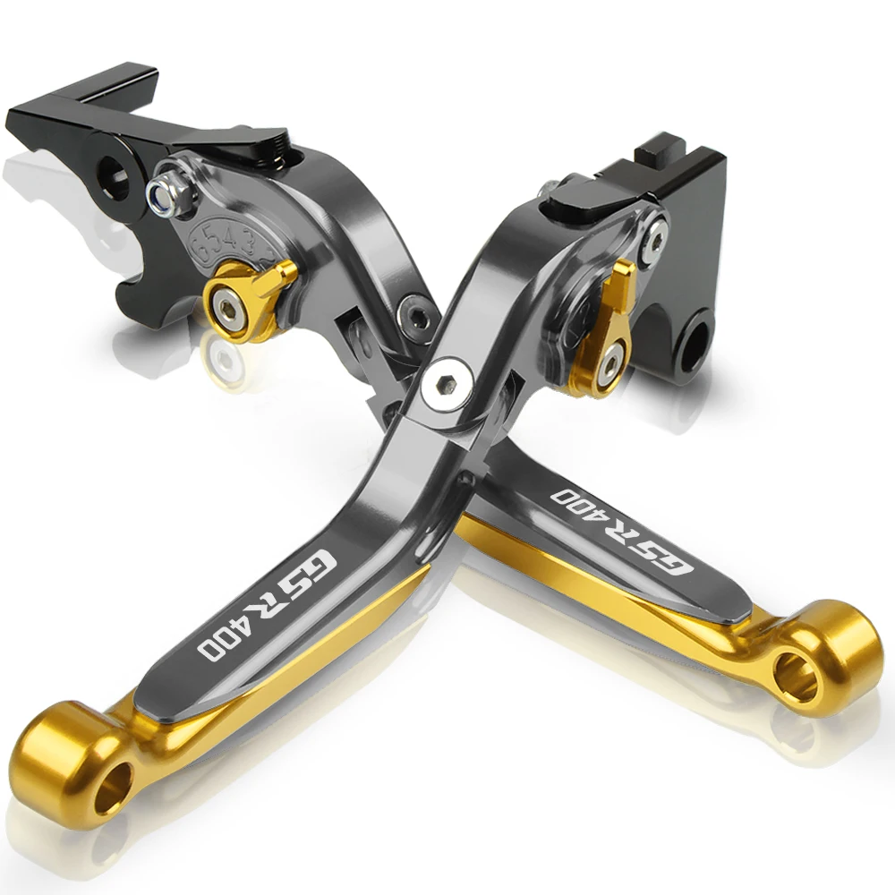 

For SUZUKI GSR400 2008-2012 GSR 400 2009 2010 2011 Motorcycle Clutch Brake Lever Aluminum Extendable Adjustable Foldable Levers