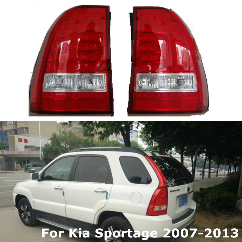 Задний светильник MZORANGE для Kia Sportage 2007-2013 Taillamp светодиодный задний тормозной светильник задние фонари DRL Siginal стояночный задний фонарь