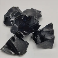500g 1000g 2 5cm natural obsidian decorative marbles fish aquatic pet supplies feng shui black obsidian real stone