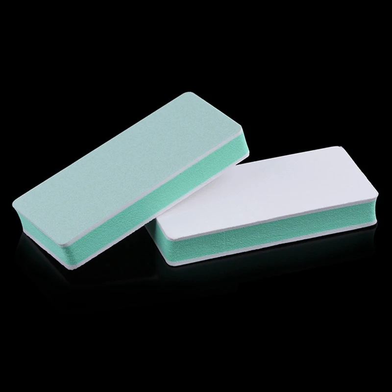 1 шт. пилка для ногтей тофу флуоресцентный шлифовальный блок Полировка Буфер УФ
