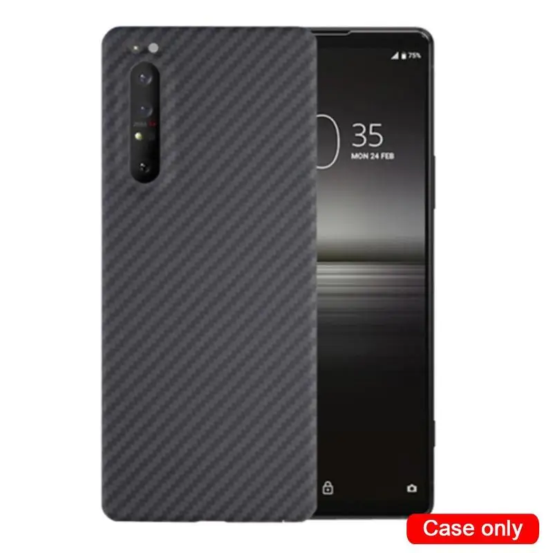 

Kevlar Carbon Fiber Anti-fall Ultra-thin Shell For Sony 5Ii Xperia 1Ii xperia A4W7