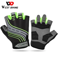 bicycle gloves short finger shock absorption non slip cycling gloves for sports road mountain bikes breathable cycling gloves