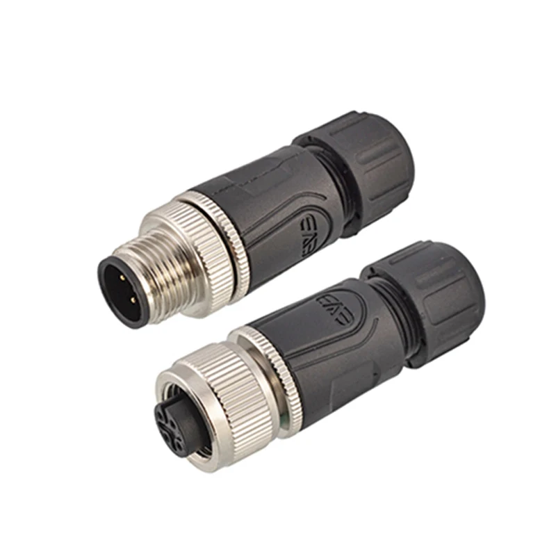 

Plastic Waterproof Male Female Plug Socket Aviation Connector M12 2Pin 3Pin 4Pin 5Pin 6Pin 8Pin 12Pin 17Pin Industrial Adapter