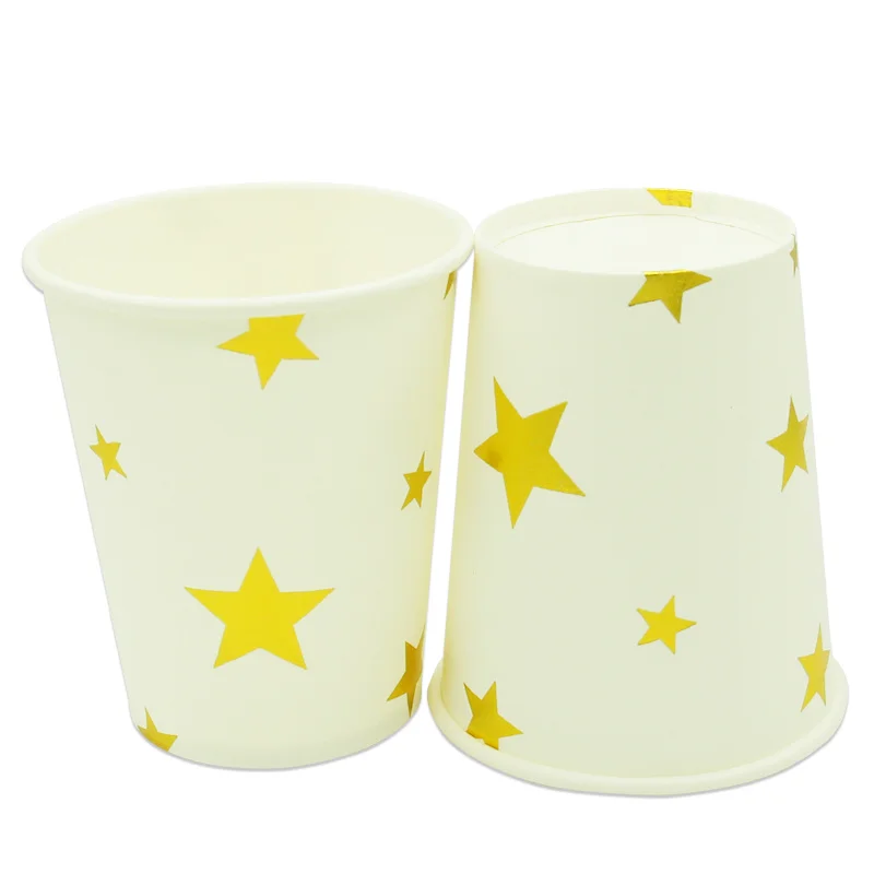 H cup 10pcs 1 упаковка/набор золотой серебряный горошек бумажная салфетка вечерние девственная древесина бумажная салфетка для свадьбы ребенка день рождения предметы домашнего обихода - Цвет: H cup 10pcs