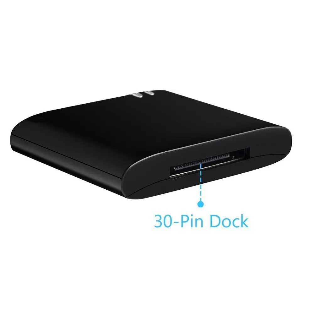 30Pin Bluetooth 5 0 A2DP 30 Pin стерео аудио адаптер Беспроводной музыкальный приемник для