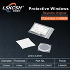 LSKCSH 50 шт.лот оригинальные линзы Raytools волоконный лазер защитные окналинзы 27,9*4,1 мм 0-6000 Вт для Bodor Raytools BT240S 210 109