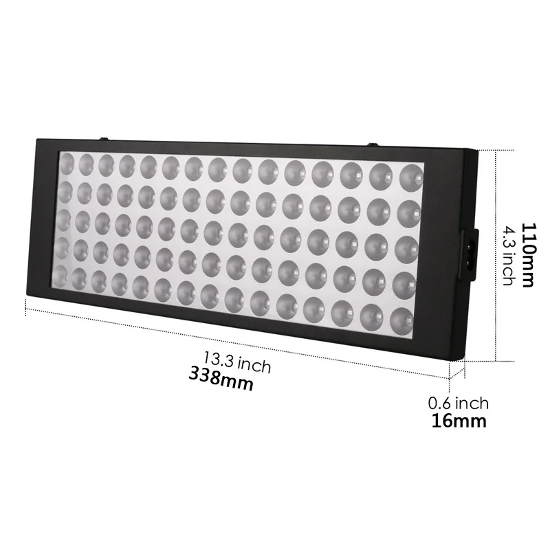 Grow Light Plant LED light Anti-fog 25W Lamp for Indoor Plants with Red Blue UV &amp IR Spectrum Growing &ampFlower | Лампы и