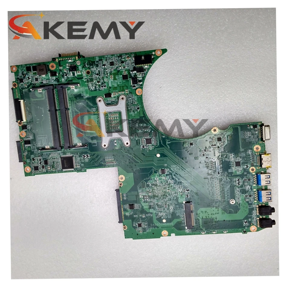 

AKEMY DA0BDDMB8H0 A000240360 For toshiba Qosmio X70 X75 X75-A7170 laptop motherboard 17.3 inch with graphics slot