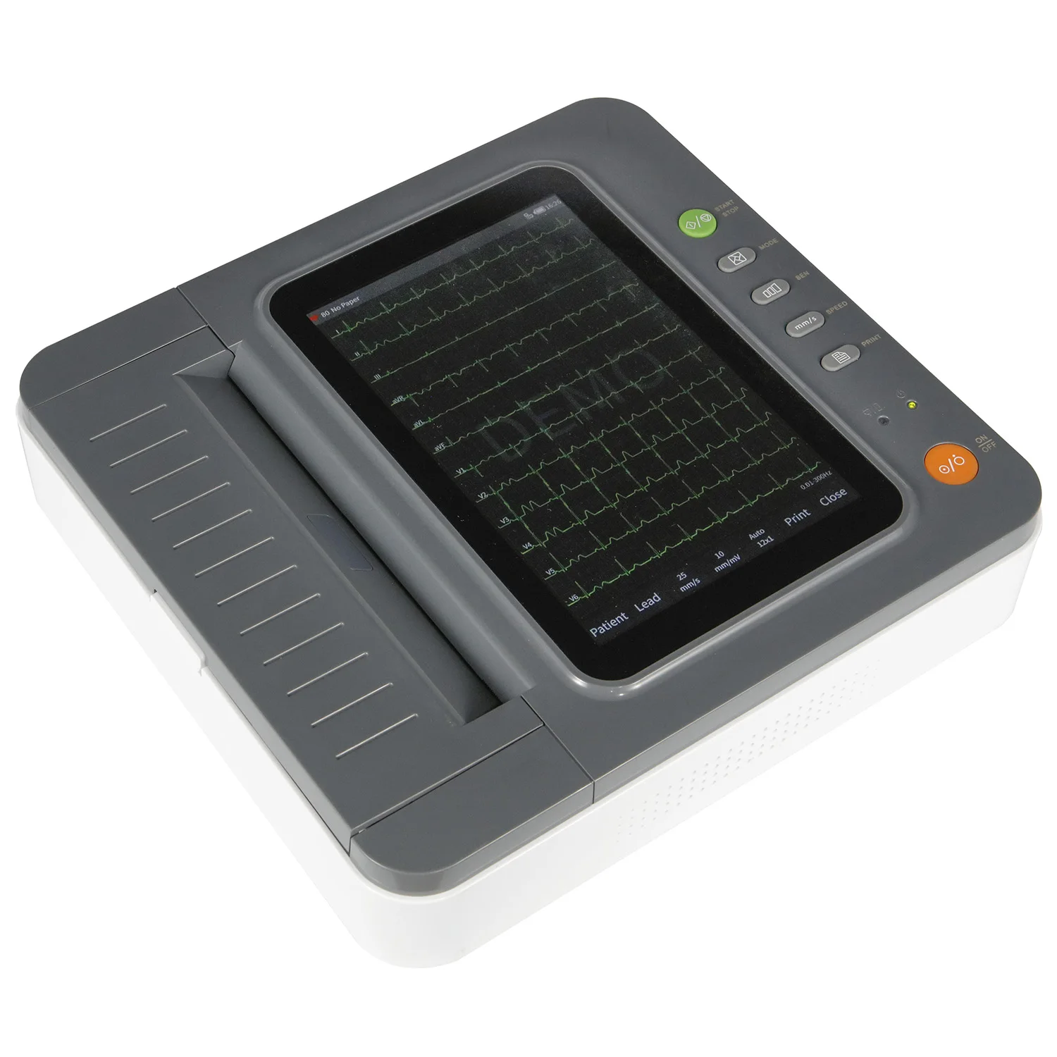 Электрокардиограф CONTEC E12 ECG/EKG 12 каналов цветной сенсорный ЖК-экран 2021 | Красота и
