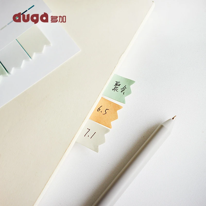 DIY градиент цвета креативный Офис Новинка Липкие заметки планировщик наклейки