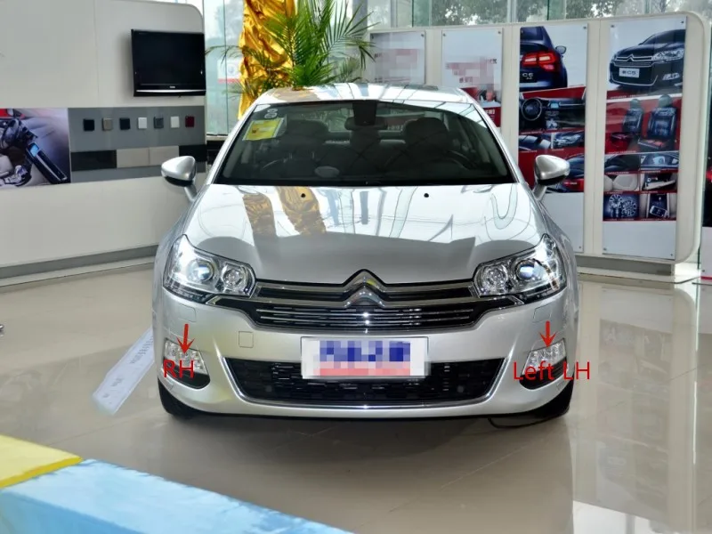 Cafoucs для Citroen C5 2009-2012 фары автомобиля моющий распылитель насадка струйное покрытие крышки