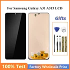 ЖК-дисплей 6,4 дюйма для Samsung Galaxy A31 2020 с сенсорным экраном и дигитайзером в сборе, сменные инструменты A315 A315F