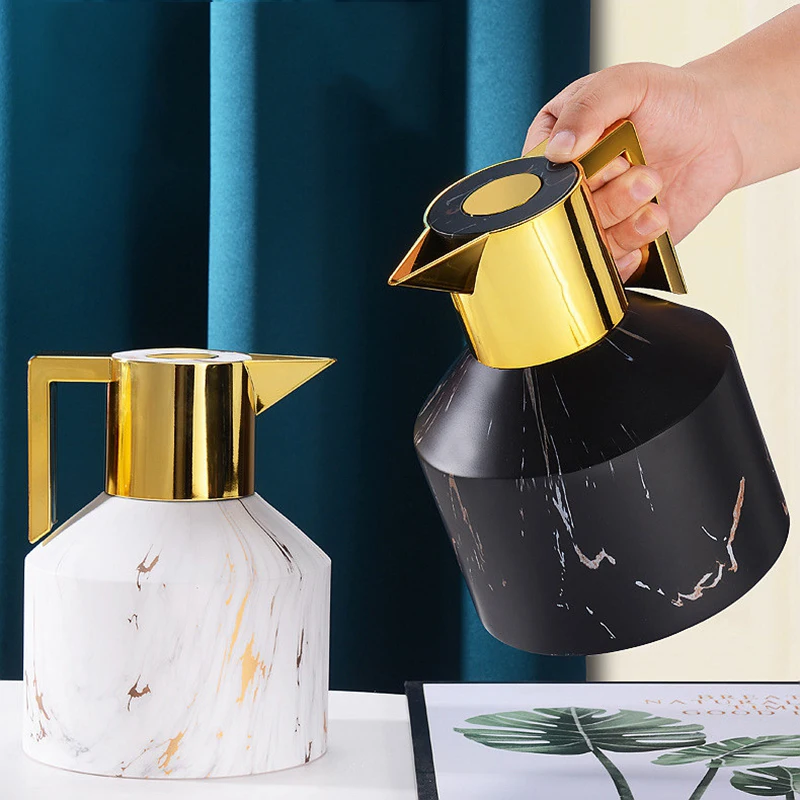 Термос большой емкости деревянная отделка нержавеющая сталь теплоизоляция