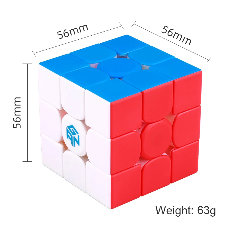 Cubo de velocidad magn&eacute;tico GAN11 M Pro para ni&ntilde;os, rompecabezas profesional GAN 11 M Pro, 3x3x3, cubos-3