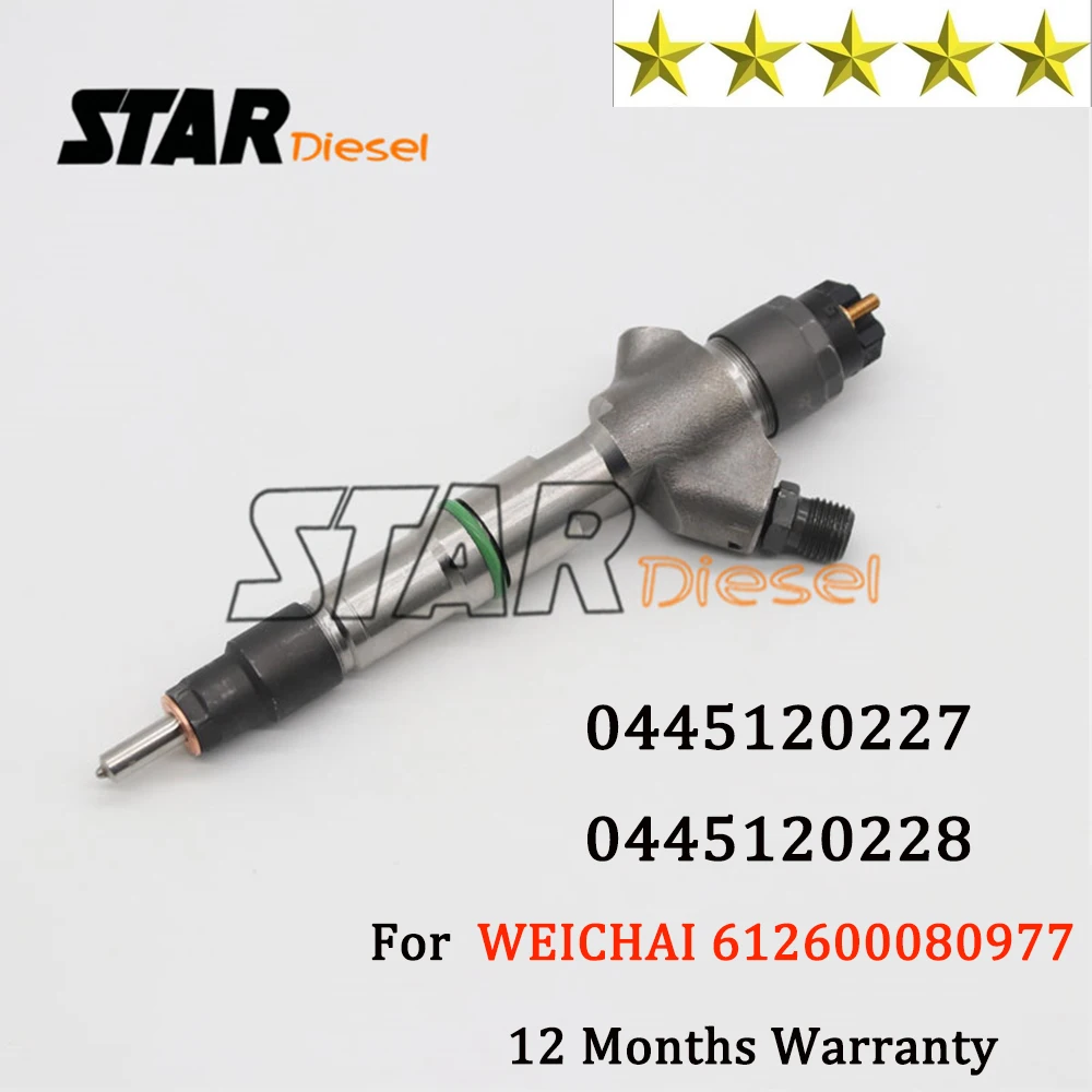 

STAR 0445120228 Common Rail Fuel Pump Dispenser Injector 0 445 120 227 Auto Spare Parts 0445 120 228 FOR WEICHAI 612600080977