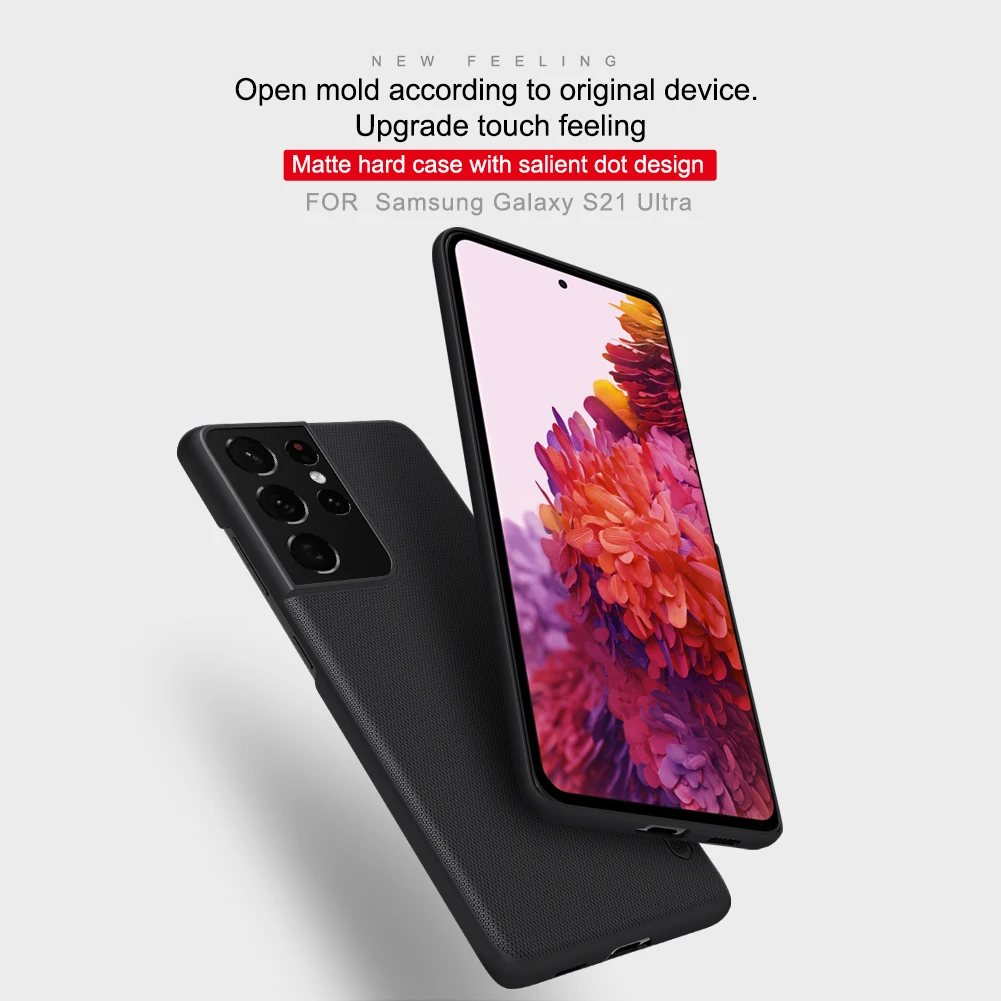 for Samsung S21 FE S20 Ultra Plus 5G Case Nillkin Frosted Shield Hard Full Cover for Galaxy A33 A23 A13 A72 A52 A32 A22 A12 4G