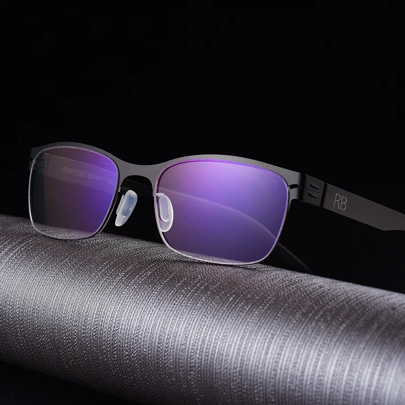 Очки для чтения мужские и женские из титановой стали пресбиопические аксессуары