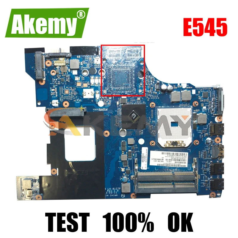 

Akemy для Lenovo Thinkpad E545 Материнская плата ноутбука VALEB La LA-8127P FS1 процессор DDR3 100% тесты работы FRU 04X4809
