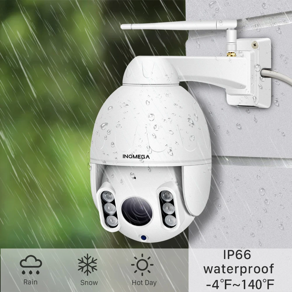 INQMEGA 4G sim карта камера WIFI 2MP 1080P купольная PTZ Беспроводная GSM IP безопасности