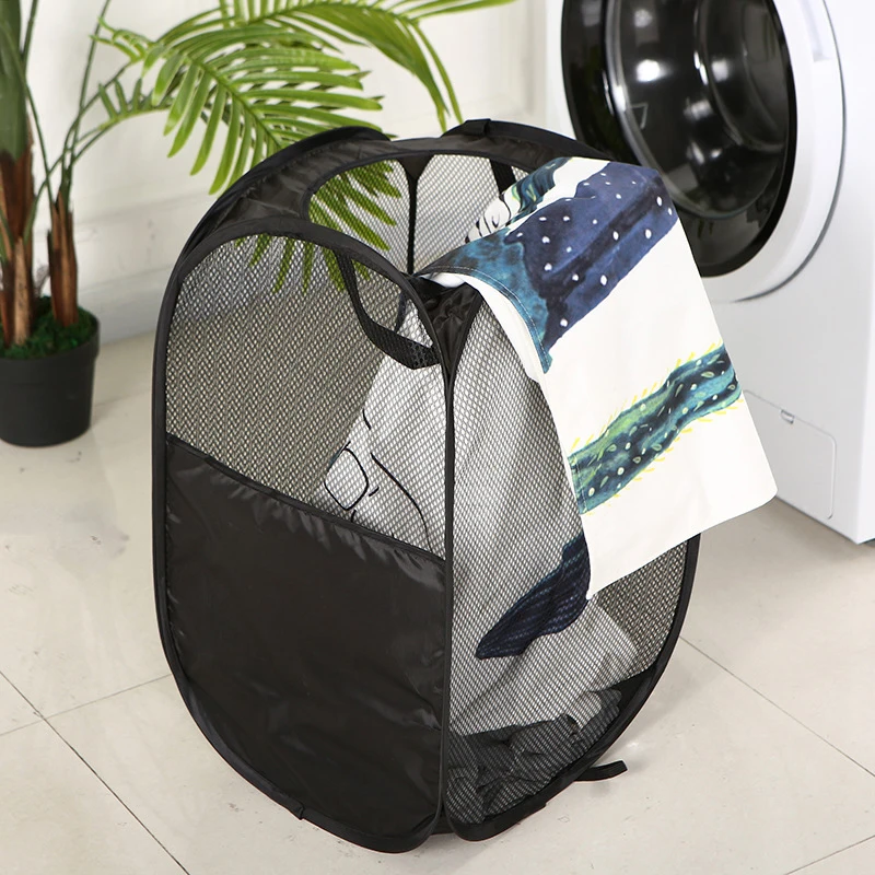 

Foldable Dirty Clothes Storage Basket Large Capacity Laundry Basket Clothes Storage Box With Handle Household Organizer