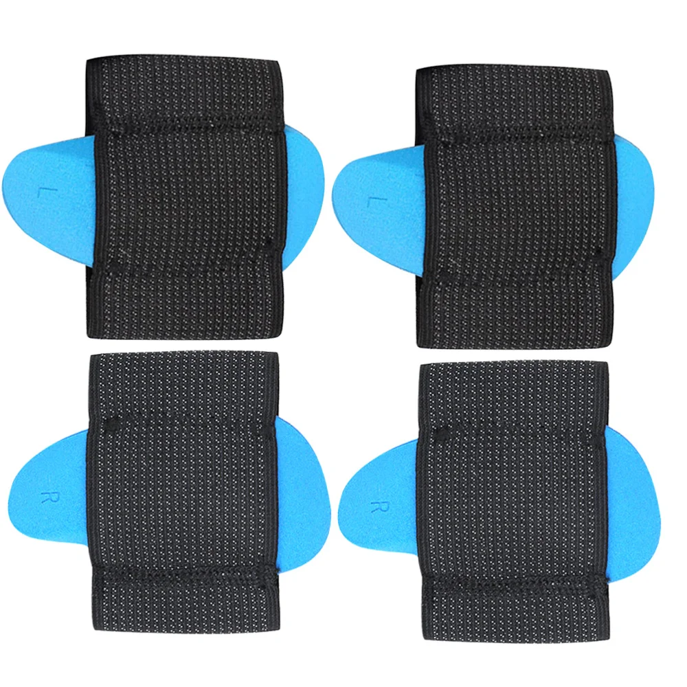 

2 Pairs Foot Arch Support Pad Foot Care Cushion Foot Pad for Adult (Black)