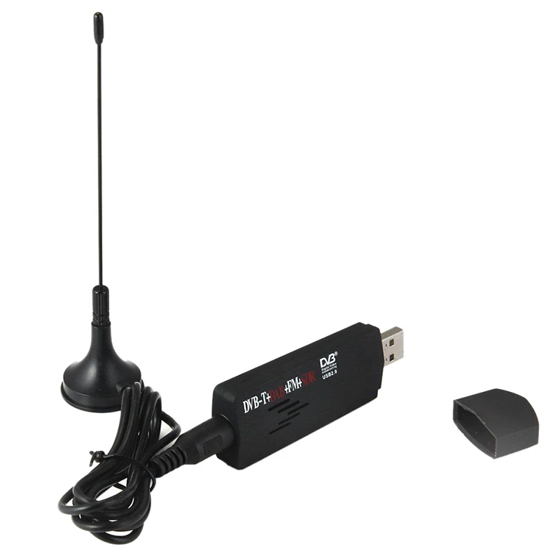 Лидер продаж 3C-R820T + RTL2832U USB 3. 0 DVB-T SDR FM DAB ТВ-тюнер приемник для ПК ноутбука |