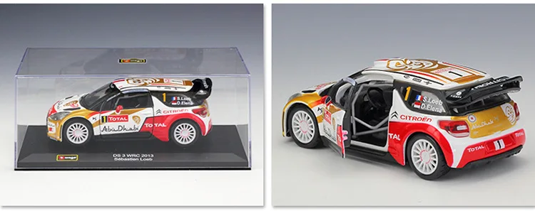 Bburago 1:32 Mercedes-бензамид Audi DTM снежный дракон мини DS WRC ралли гоночного сплава Модель сбора подарков
