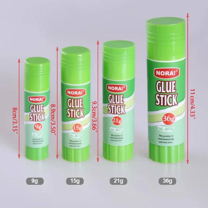 

5 Pcs Rotating Solid Glue Handmade Heavy Body Stick Strong Adhesives Glues for student Office DIY Craft Stationery