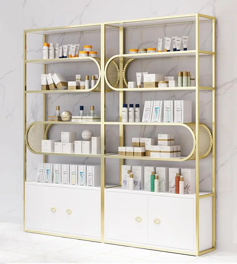 Для косметики шкаф-витрина для салонов красоты ногтей магазин товар Полка