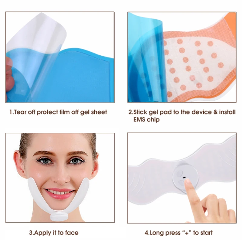 Массажер для лифтинга лица массажер стимулятор мышц похудения инструменты кожи |