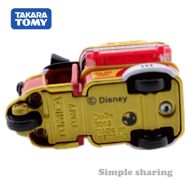 Takara Tomy Tomica Disney моторы с Микки Маусом Мышь аниме Рисунок трехколесный велосипед