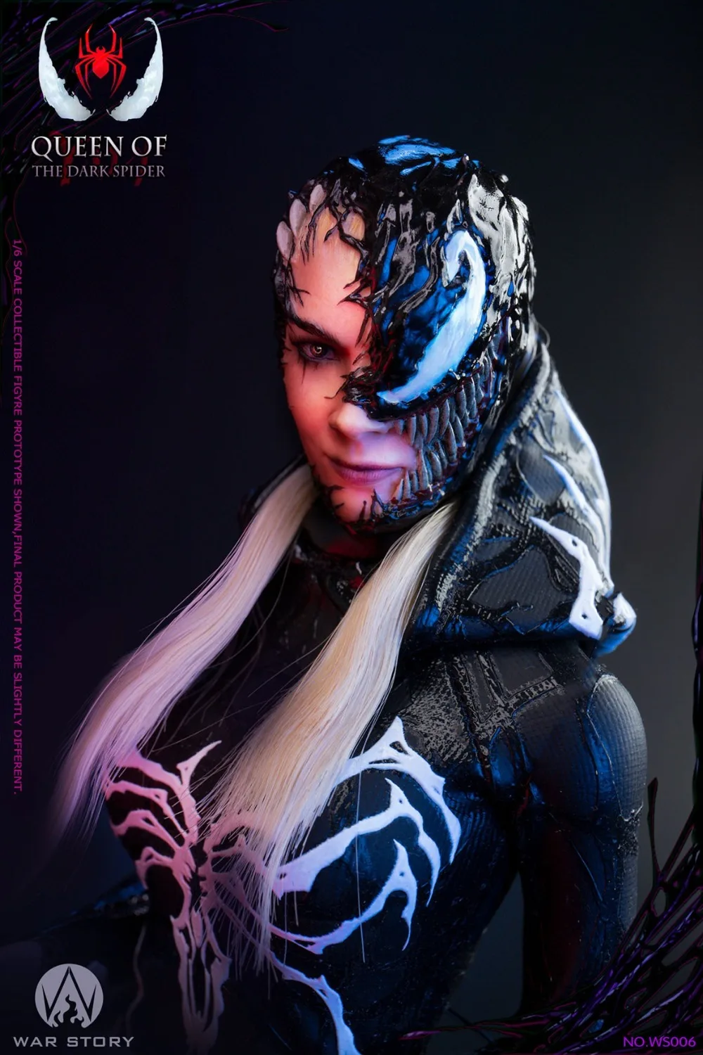 

WS006 1/6 Scale Queen of the Dark Spider 12" Full Set Female Action Figure doll in Stock