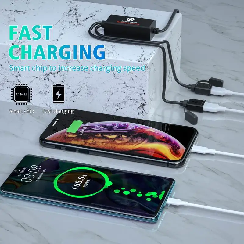 36 Вт QC 3 0 Быстрая зарядка для мотоцикла USB быстрое зарядное устройство встроенный