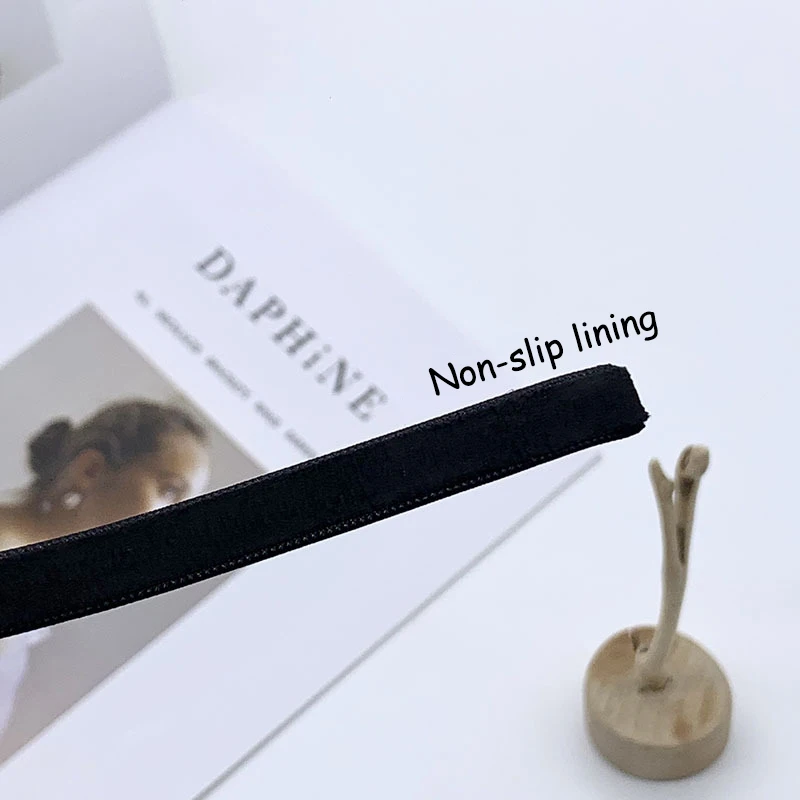 

5/7/10mm Threaded Cloth Covered Headwear Blank Handmade Headbands Non-slip Basic Accessories DIY Jewelry Making Materials