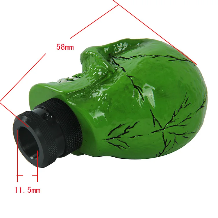 Ручка переключения передач POSSBAY С Вырезанным человеческим черепом