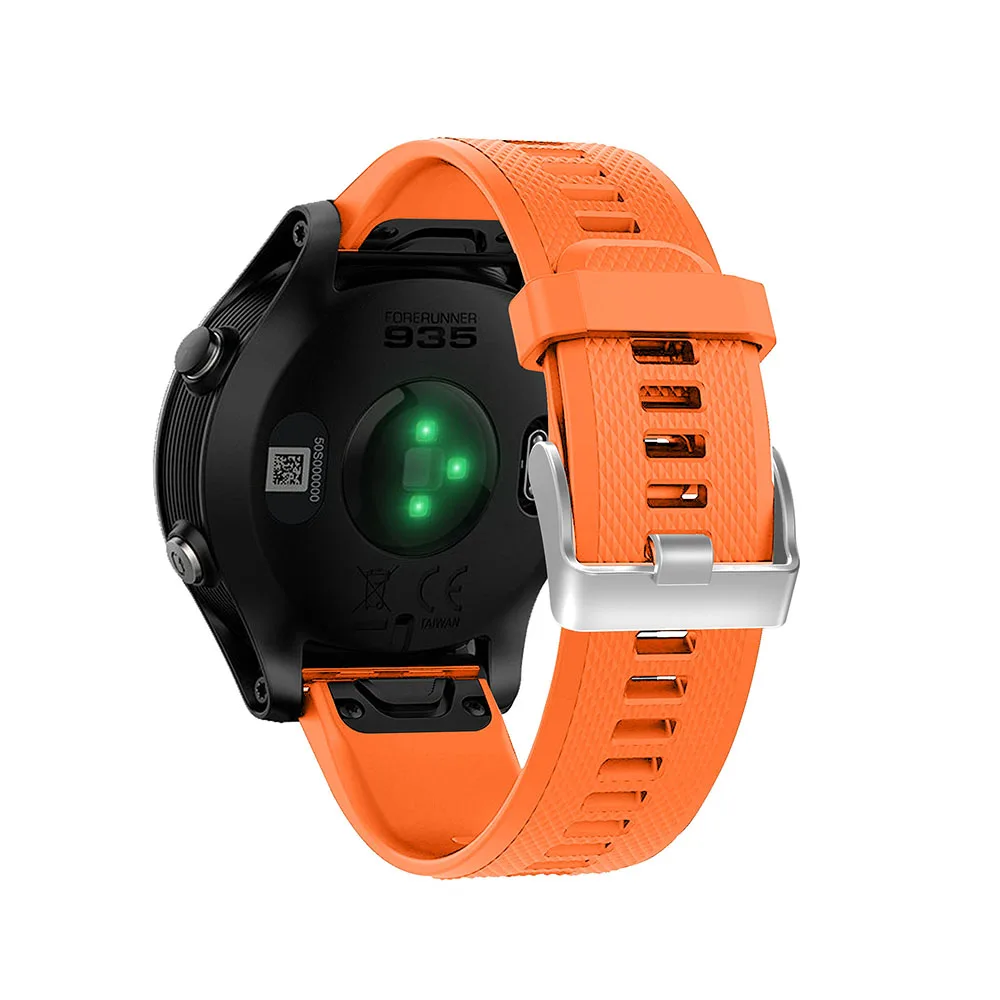 22 мм сменный ремешок для часов Garmin Forerunner 935 быстросъемный силиконовый ремешок для Garmin Forerunner 945 Смарт-часы