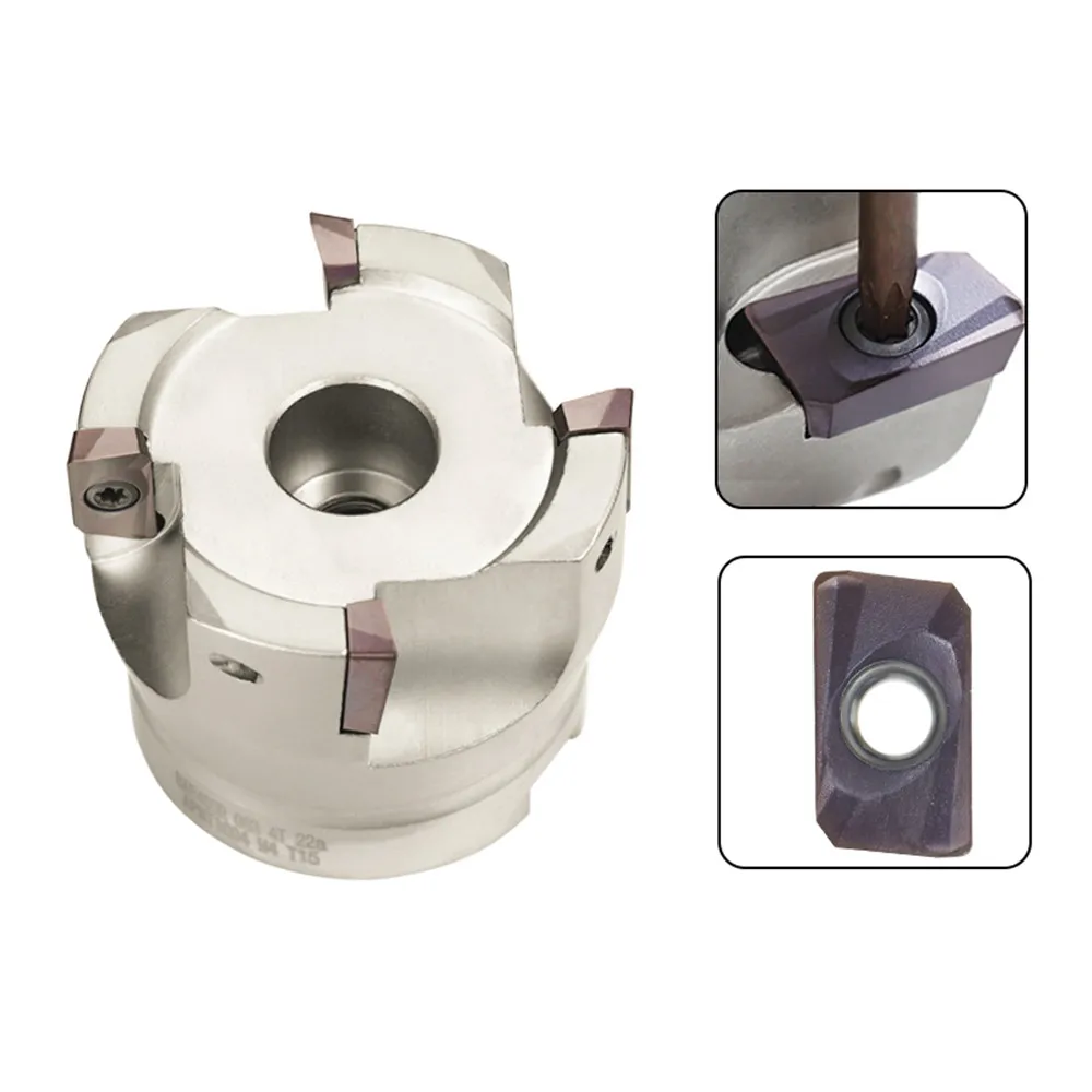 

BAP400R63-22-4T four tight inserts cutting machining end mill shank right angle shoulder cutter