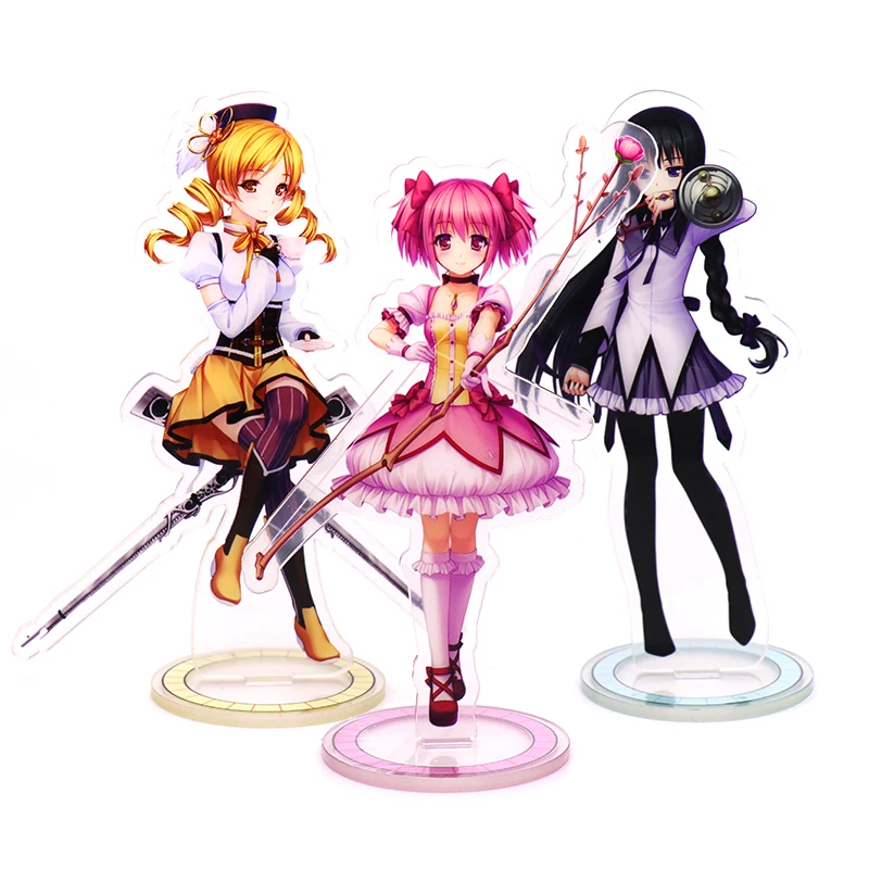 Аниме Puella Magi Madoka Magica Kaname косплей мультфильм фигура настольная подставка модель