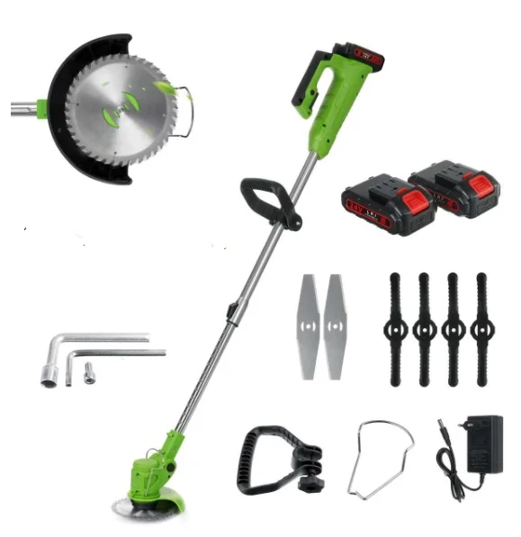 New Arrival 24V Electric Brush Cutter Cordless Grass Trimmer Length Adjustable Lawn Mower Pruner  Garden Tools